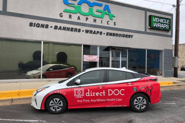 Direct Doc Vehicle Wrap